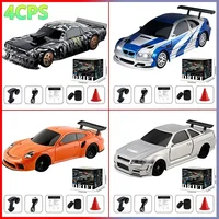 2.4G RC Drift Car 1/43 4WD Remote Control Car High Speed Four Wheel Drive Radio Controlled Mini Racing Car Model Boy Toy Gift 1