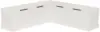 White Solid Pine Backless Nook Interior Storage coffee table coffe table cofee table coffee tables glass coffee table glasstable 2