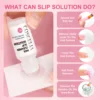 Coscelia Nail Starter Kit with 3PCS 15ML Poly Extension Gel 10ml Slip Solution and 100pc Quick Building Mold Tips Manicure Tools 3