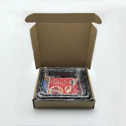 Versatile Nonstick Carbon Steel Roasting and Baking Tray (3Pcs)