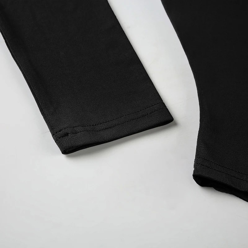 Autumn Hotsweets Slim Long Sleeve Bodysuit Women Simple Lace Trim Square Collar Bow Rompers s Trendy Clothing