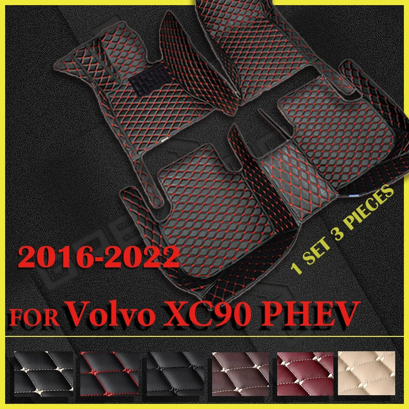 Car Floor Mats For Volvo Xc90 Phev 2016 2017 2018 2019 2020 2021 2022