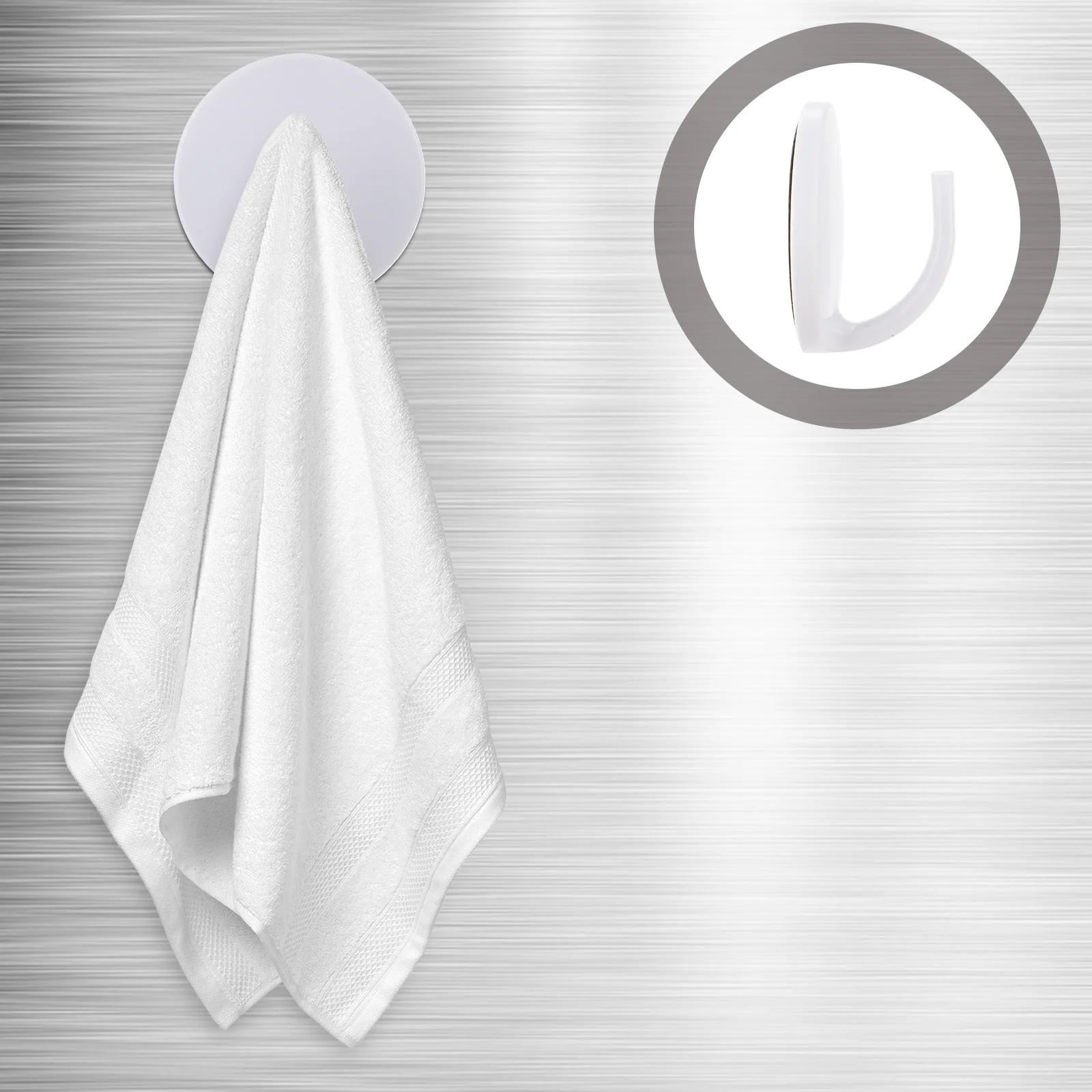 

4 PCS Magnetic Hook Hooks for Hanging Fridge Hangers Key Plastic Kitchen Refrigerator