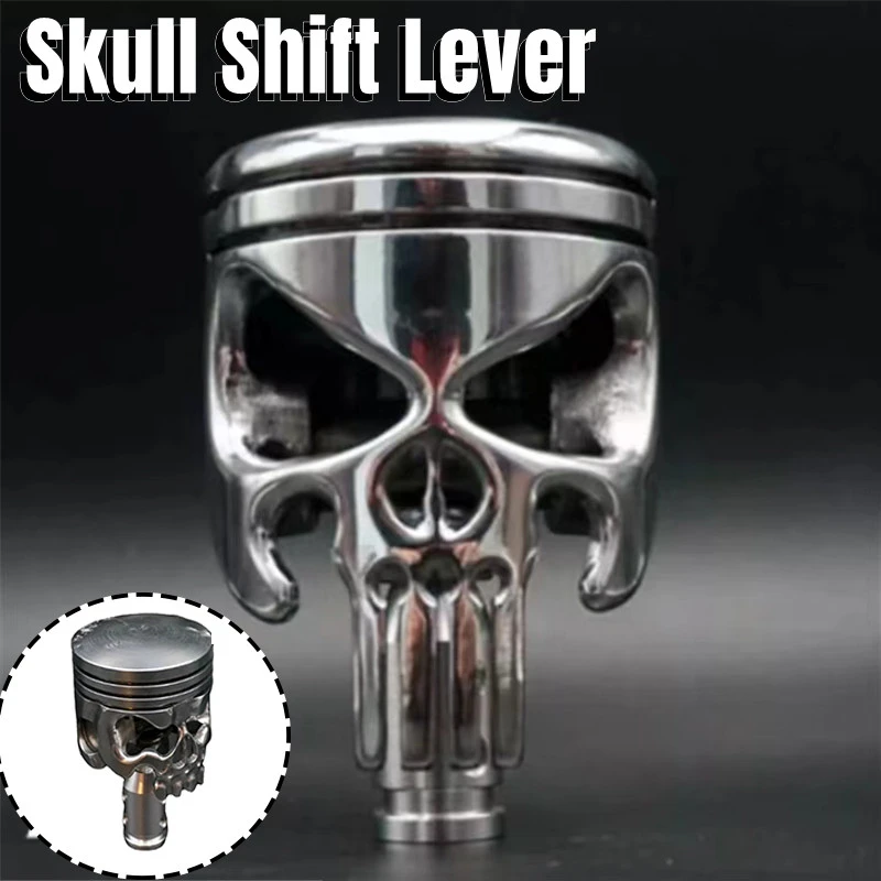 Car Skull Gear Stick Shift Knob Skull Transmission Gear Knob Skull