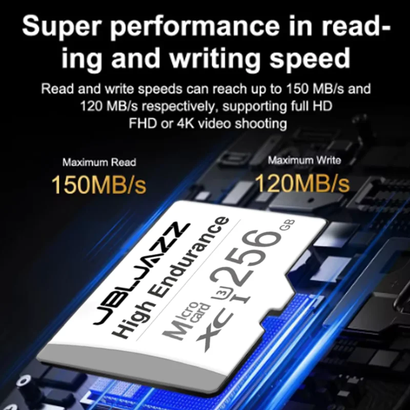 고속 플래시 카드 64GB tf sd 카드 UHS-I 512GB 256GB 128GB 메모리 카드 TF 카드 64GB 미니 SD 카드 무료 어댑터