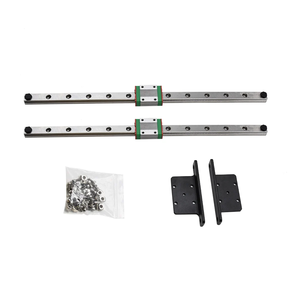 Upgrade Y-Axis Linear Rail Kit For Creality 3D Printer Parts Ender-3/Ender 3 V2 Ender3 Pro Dual MGN12H 300MM