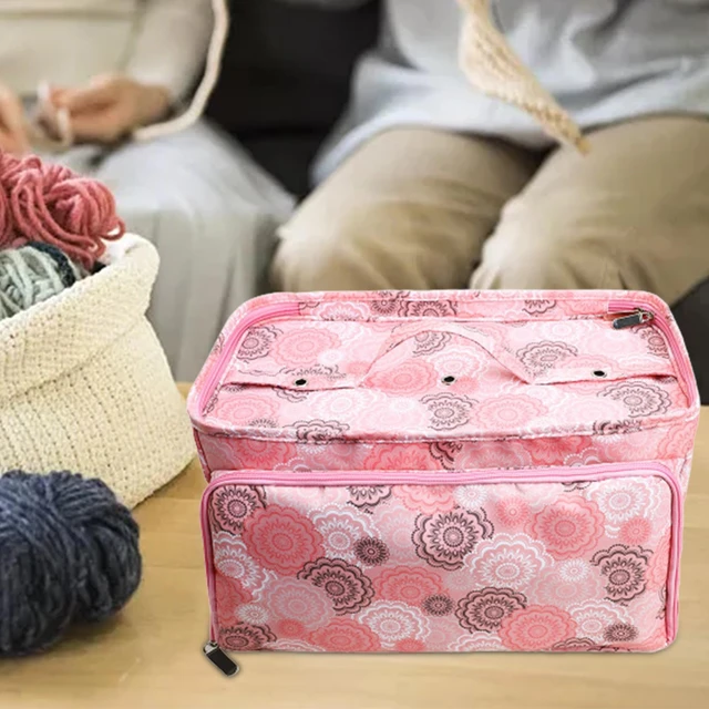 Yarn Storage Tote Bag with Hand Strap Lightweight Small Yarn