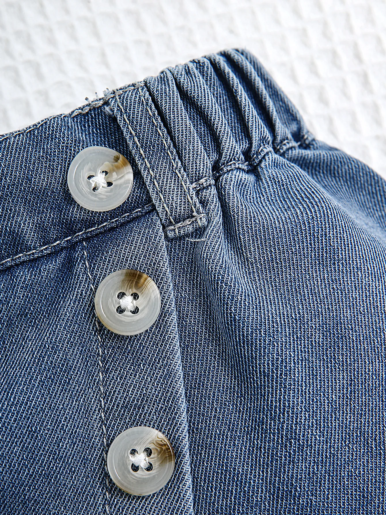 New girls and kids design floral denim patchwork shorts