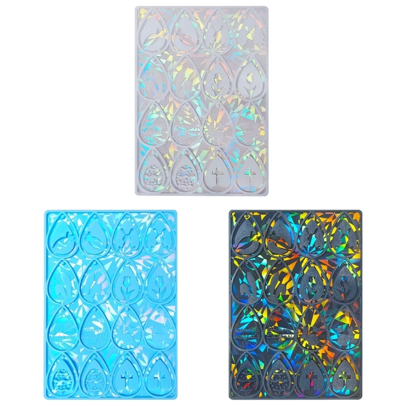 

Силиконовая эпоксидная форма, капля воды, серьги, кулон, форма для изготовления ювелирных изделий, инструмент