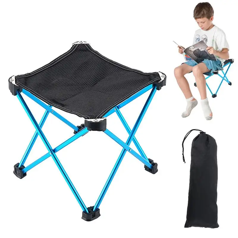 

Folding Camping Stool Folding Camping Chairs Folding Portable Outdoor Foot Stool Extra Large Seat For Kids Adults Camping