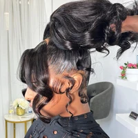 30 40 Inch 360 Full Lace Body Wave Wigs Human Hair 100% 13x4 13x6 HD Lace Frontal Wig For Black Women 4x4 5x5 Lace Closure Wigs