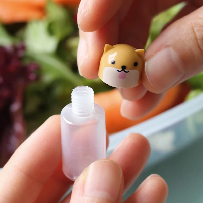 Kitchen Accessories Mini Seasoning Sauce Bottle Small Sauce Containers Pig  Elephant Rabbit Lion Chick Soy Sauce Bottle Bento Box - AliExpress