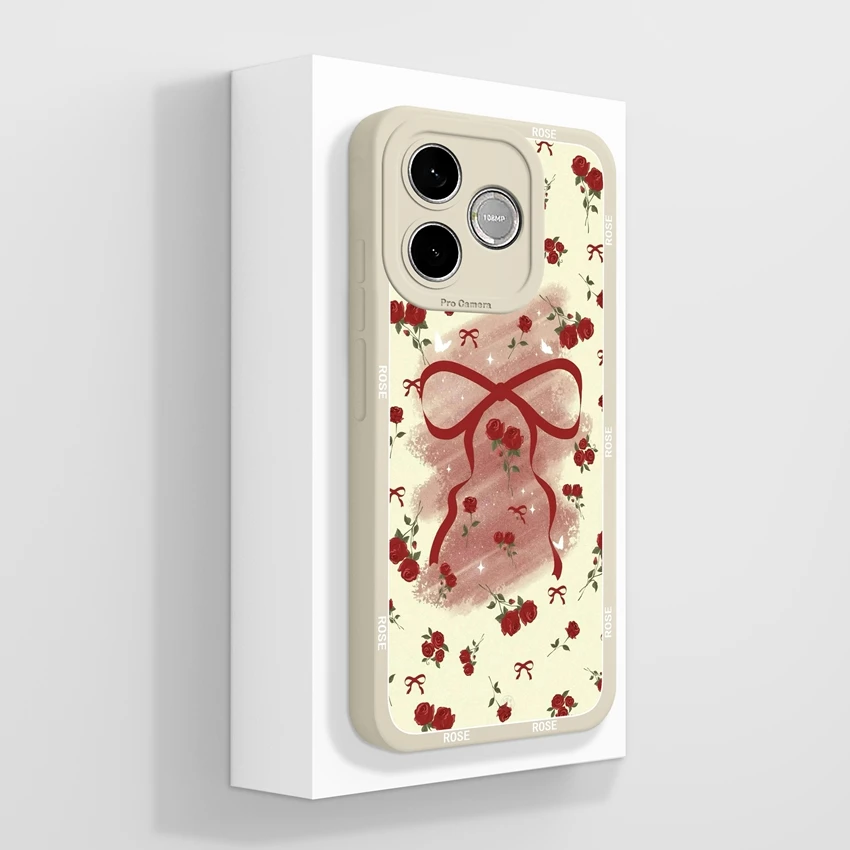 Cute Cat Claw Cartoon Print Phone Case with Camera Protection - Soft Liquid Silicone Housing