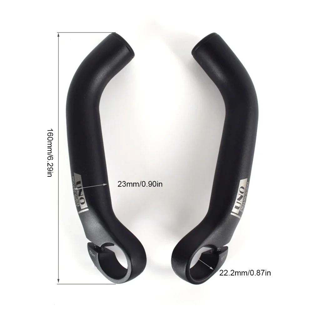 1 Pair Auxiliary Riding Horn Rest Handlebars Lightweight Bike Grip Bar End Handle Cycling Fatigue Relief Bicycle Accessories