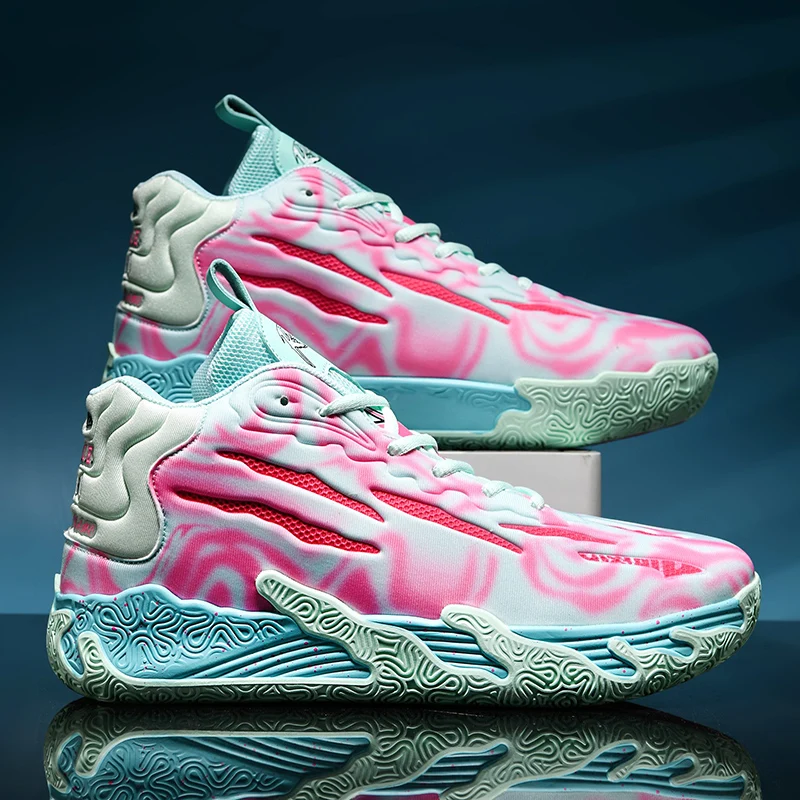 Three ball Three generation Lamelo Ball MB.01 Men's Basketball Shoes Actual Combat Cushioned Low-top Sneakers Cushioned Rebound basketball shoes