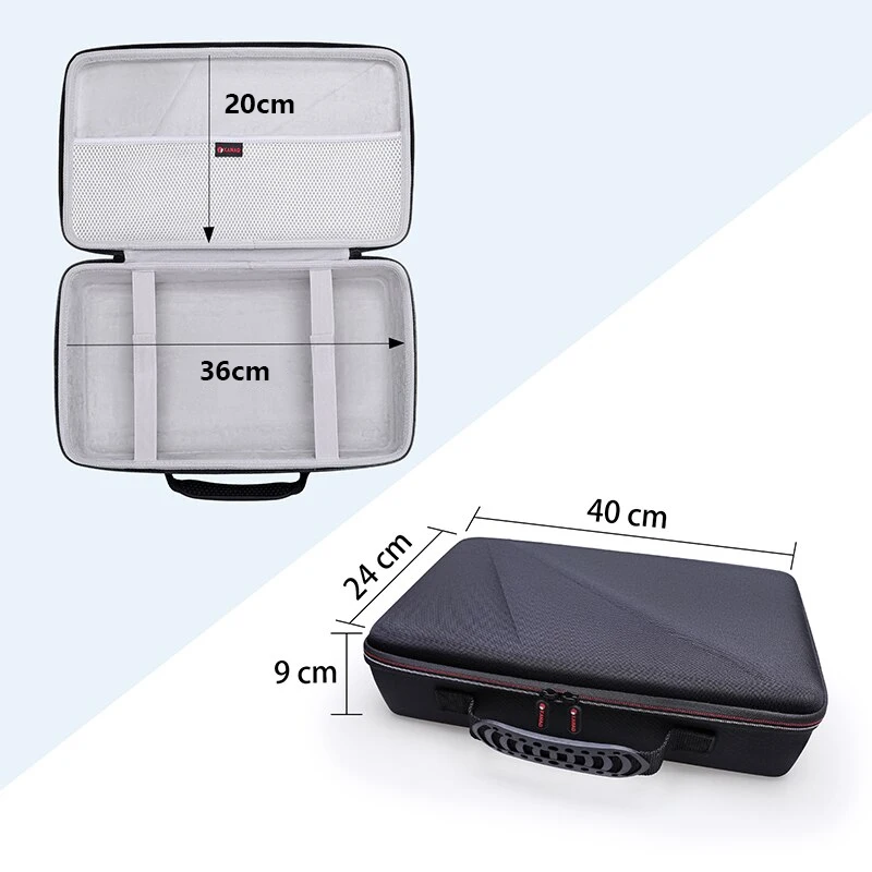 Xanad Eva Hard Case para hp Officejet 200 Cz993a Impressora Portátil Protetora de Transporte Bolsa de Armazenamento - Image 5