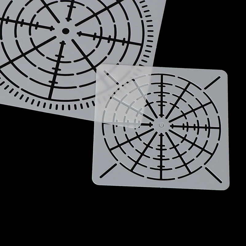 Description Picture 2 of itemDIY 12PCS Reusable Mylar Mandala Dotting Painting Stencils Templates Tools for Craft Furniture Wood Canvas Rocks Fabric Wall Art