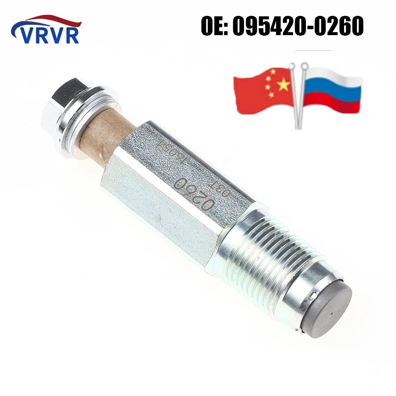 

095420-0260 Rail Fuel Pressure Relief Limiter Valve For Nissan Navara D40 Pathfinder 2.5 DCI CSL88 0954200260 095420-0281