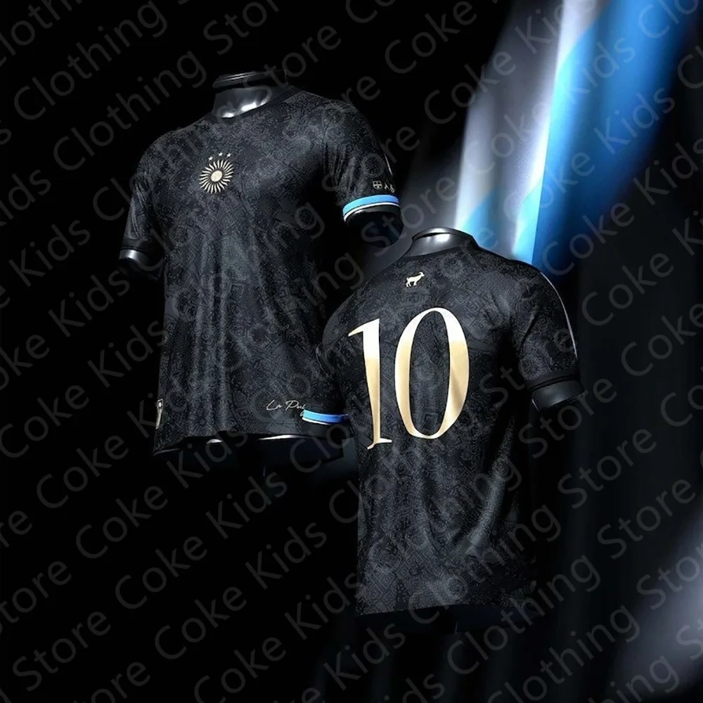 New No. 10 Special Edition Football Jersey Adults Kids Summer Outdoor Sports Soccer Training Tee Quick-Dry Tops Clothing 3d