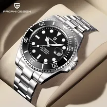 PAGANI DESIGN Men Mechanical Wristwatch Luxury Ceramic Bezel Automatic Watch Sapphire Glass Watch for Men