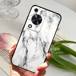 Cool Wolf Lion Silicone Back Cover - Soft Shockproof Shell for Huawei Nova Y72S (01)