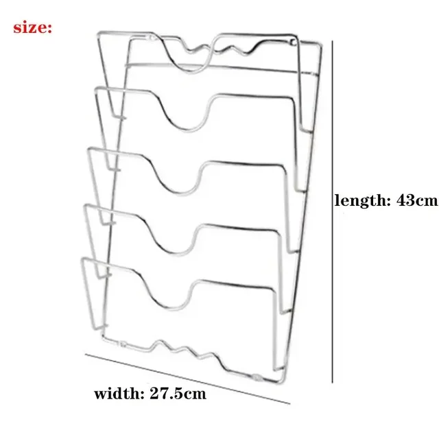 Stainless Steel Pot Lid Holder 5