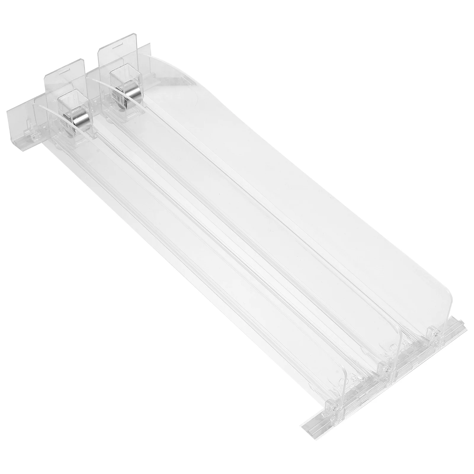 

1 set of Goods Shelf Pushers Convenience Store Drinking Pushers Automatic Cosmetics Display Stand