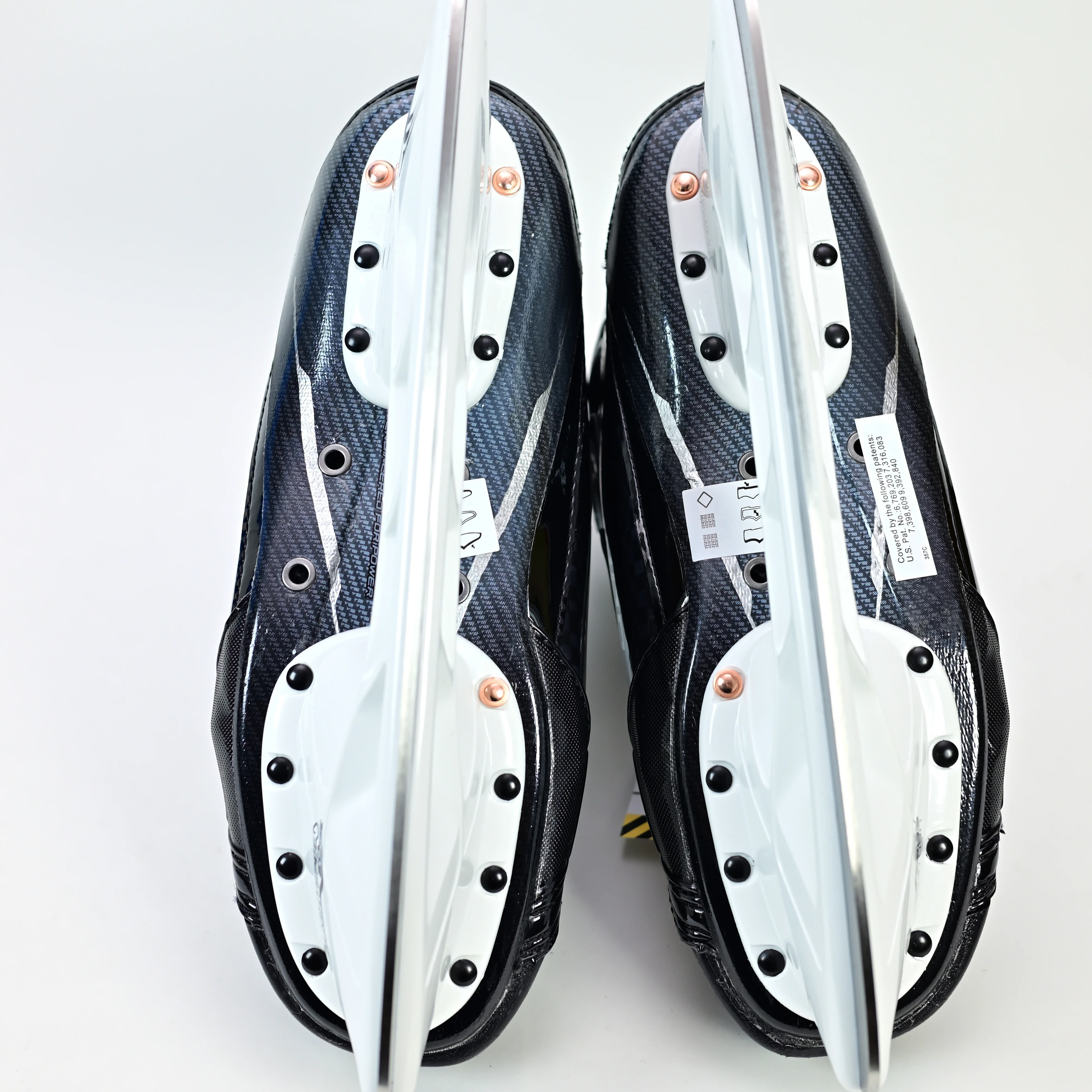 Hockey Skate Heat Molding Thermalform Curv Composite Steel Blade Carbon Fiber Lightweight Customizable Real Ice Performance Fit