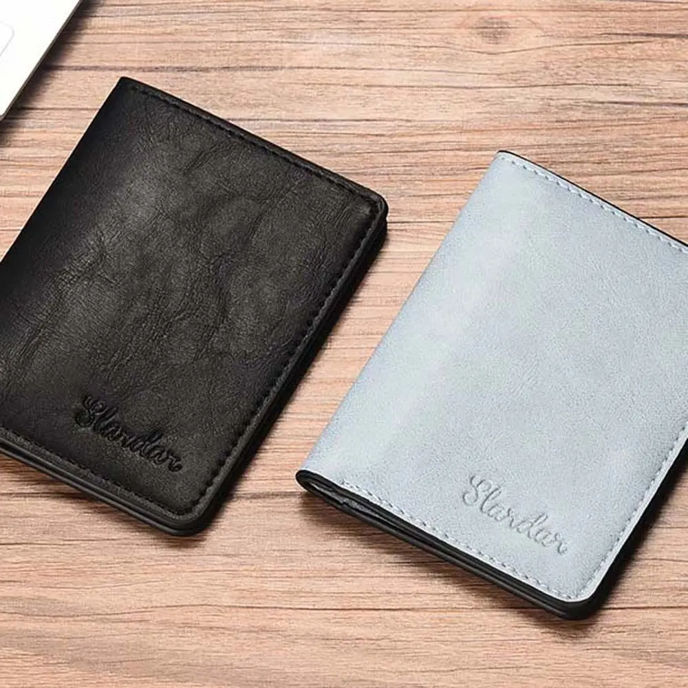 Fashion Cash Clip Multi-slot Ultra-thin Mini Money Bag Business Card Holder Coin Purse Men Wallet ID Card Cover coin purse coin wallet