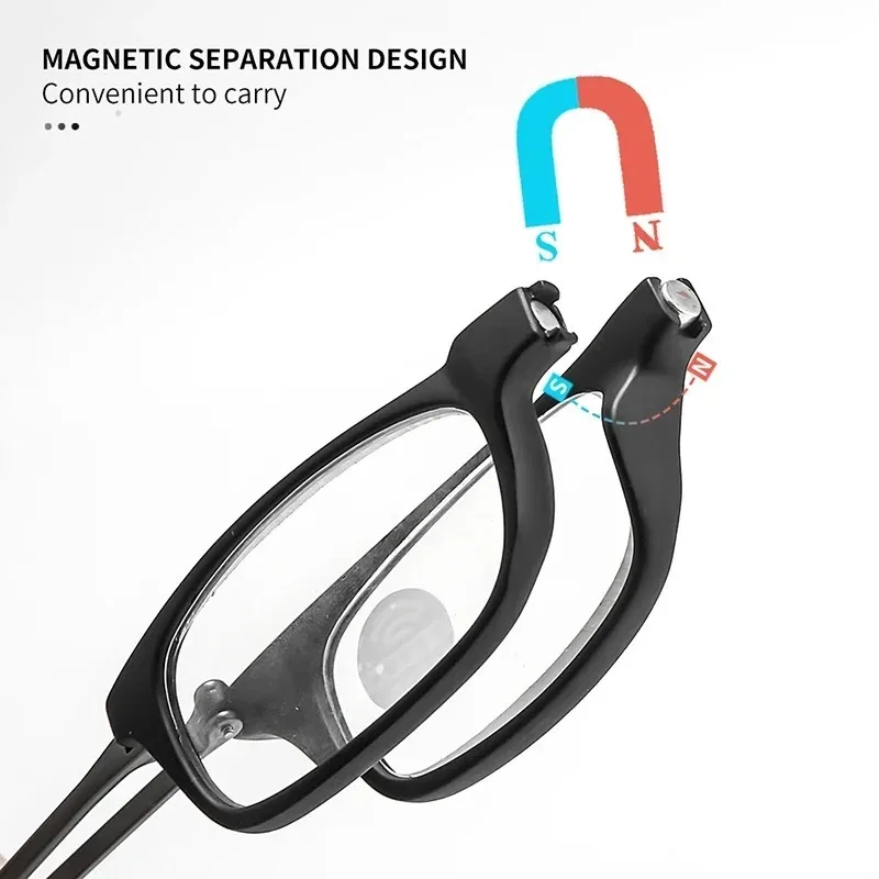 DML Hanging Neck TR90 Men's and Women's Anti-blue Light Portable Ultra-light Computer Glasses Long Narrow Fram Fashionable Item 3
