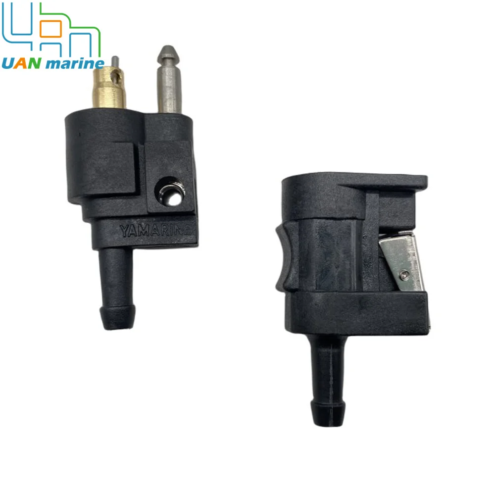 JNNJ Connettore Maschio Per Serbatoio Carburante | Attacco Rapido 6mm | Per Motori Fuoribordo - Foto 2