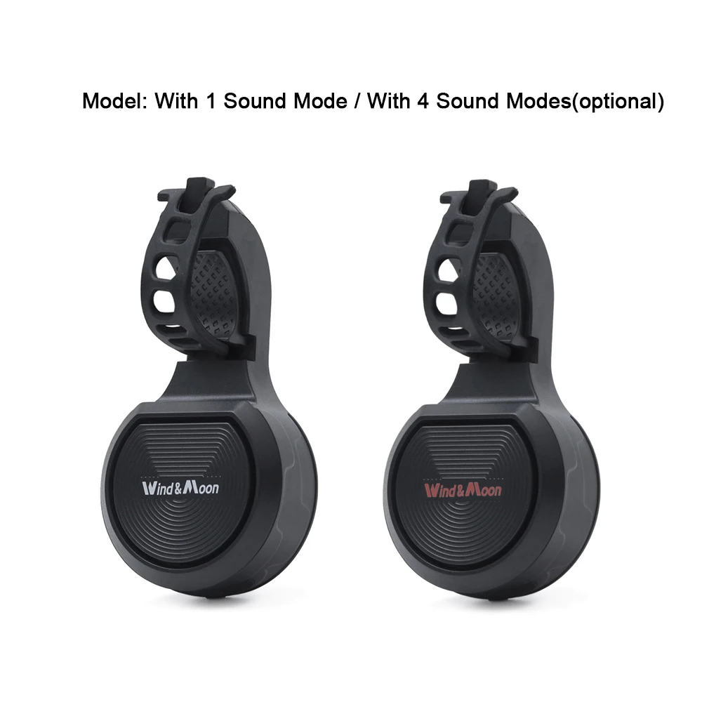 Bike Bell 80-130dB Loud AntiTheft Alarm Waterproof Bicycle Electric Horn with 3 Level Volumes for MTB Mountain Road