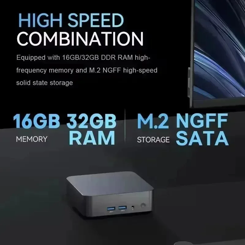 2026 인텔 코어 i9 10980HK 16GB DDR4, M.2 SSD, 윈도우11 프로, WiFi 6, 블루투스 5.2, 4K UHD 지원, 게이밍 PC 초소형 게이밍 데스크탑