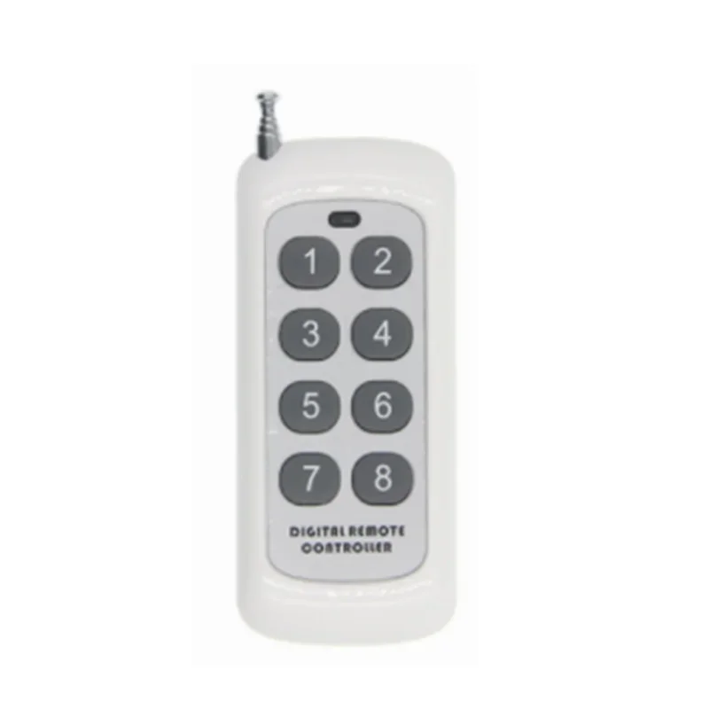 Long-Range Multi-Channel RF Wireless Remote Control Transmitter, 315/433 MHz