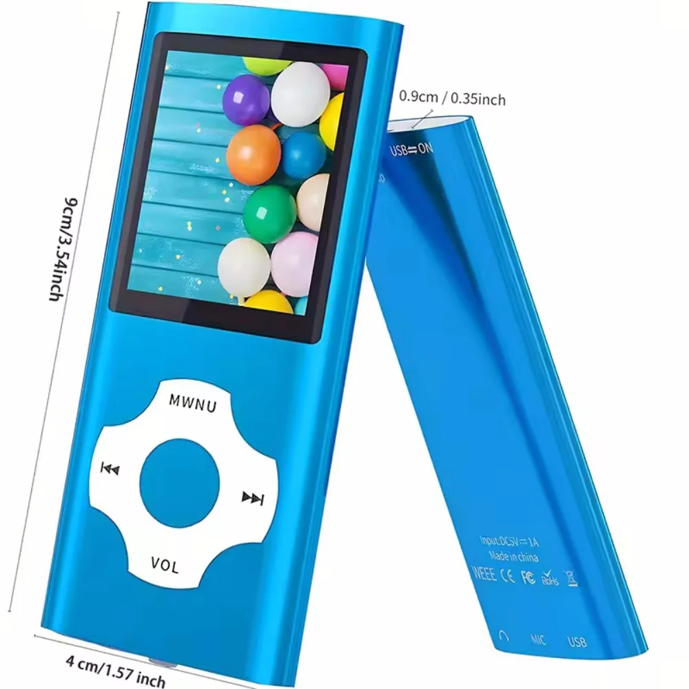 Portable Multifunctional HIFI Audio Player with FM Radio and E-Book Reader