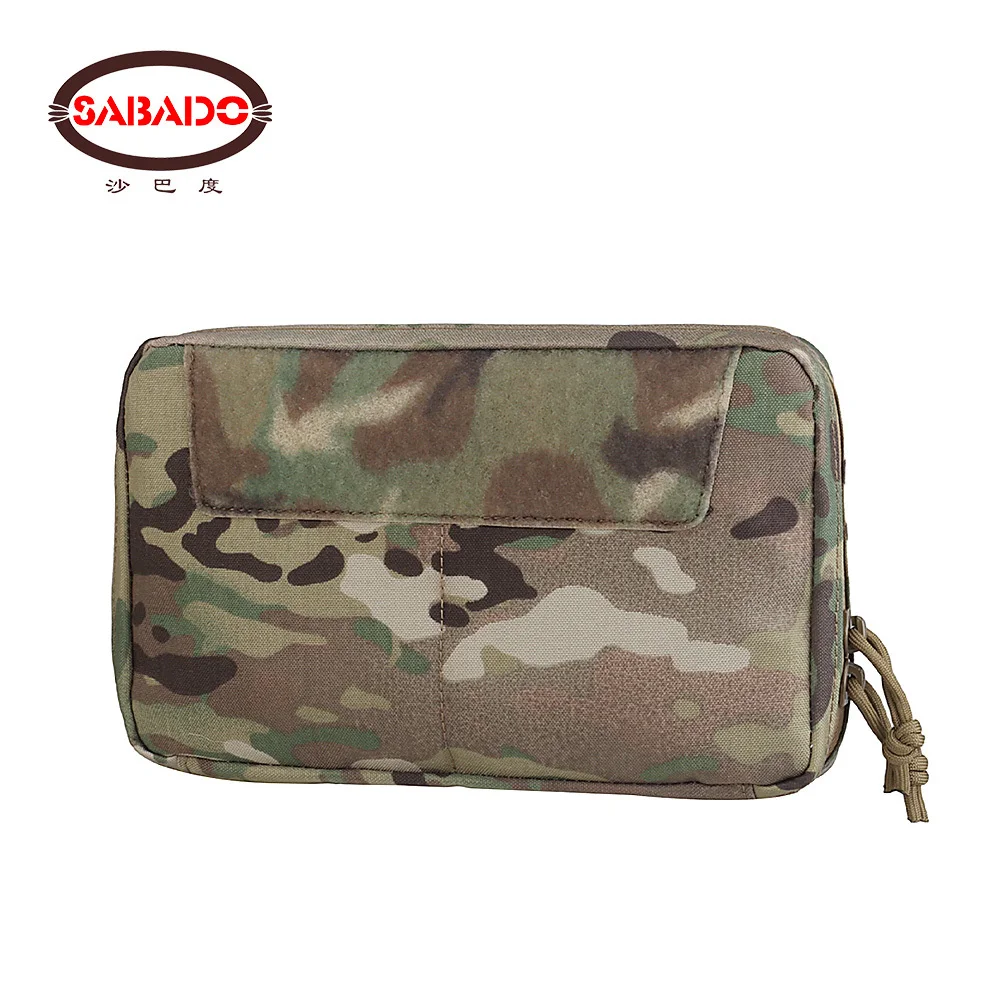 

Tactical MOLLE GP Pouch Utility Tools Storage EDC Bag Loop Panel Double Zippers Closure Outdoor Hunting Vest Accessories