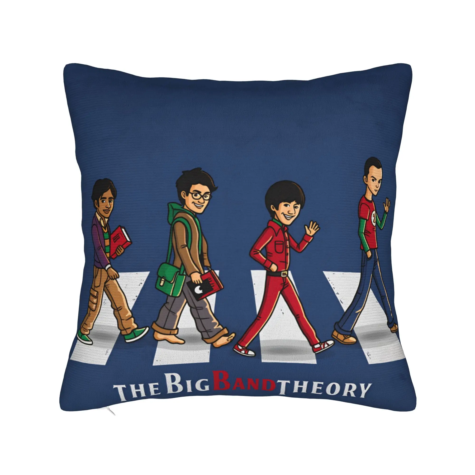 Funny TV Show-Inspired Pillowcase - Soft and Kawaii Decor for Couch, Sofa, or Bedroom