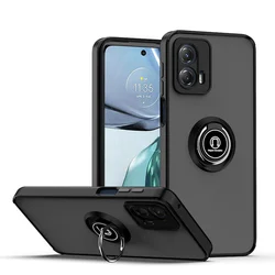 Sleek Matte Shockproof Phone Case - Durable and Stylish Protection for Edge S (G100) (Black)