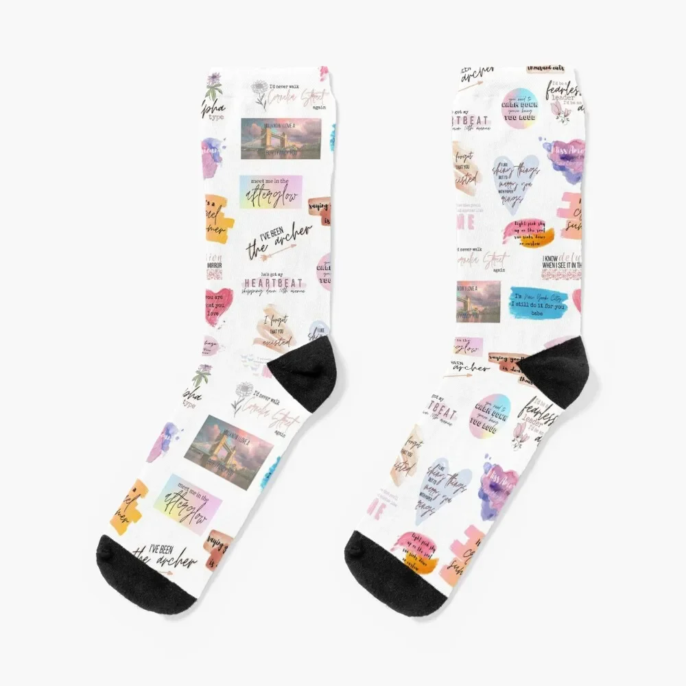 

Lover collage Socks heated gym sports stockings Men Socks Luxury Brand Women's