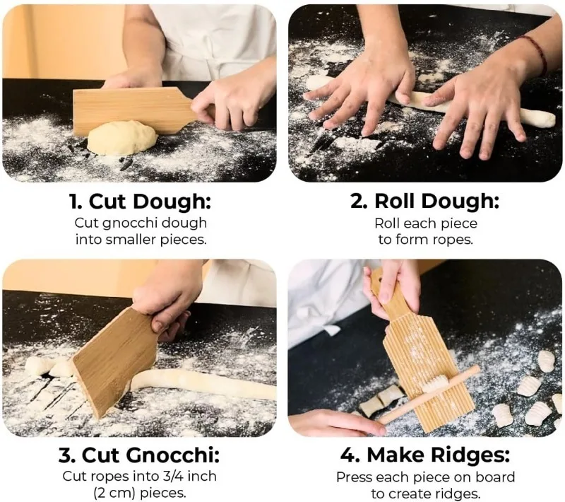 Drewniany zestaw gnocchi i desek do masła Włoskie narzędzia do robienia makaronu Ravioli Mold Cutter do domowej roboty makaron Cavatelli Garganelli 15 Sdf74535f1b8449b4a1480e0a26500f8eL Drewniany zestaw gnocchi i desek do masła Włoskie narzędzia do robienia makaronu Ravioli Mold Cutter do domowej roboty makaron Cavatelli Garganelli
