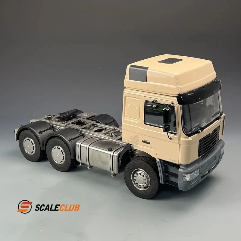 

Scaleclub Model 1/14 For MAN F2000 Tractor Mud Head 6x6 Full Metal Chassis For Tamiya RC Trailer Tipper Car Diy Parts