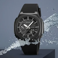 SKMEI 2091 5 Alarms Date Clock reloj hombre with Japan Digital Movement Sport Watches Waterproof Men Countdown Chrono Wriswatch 2