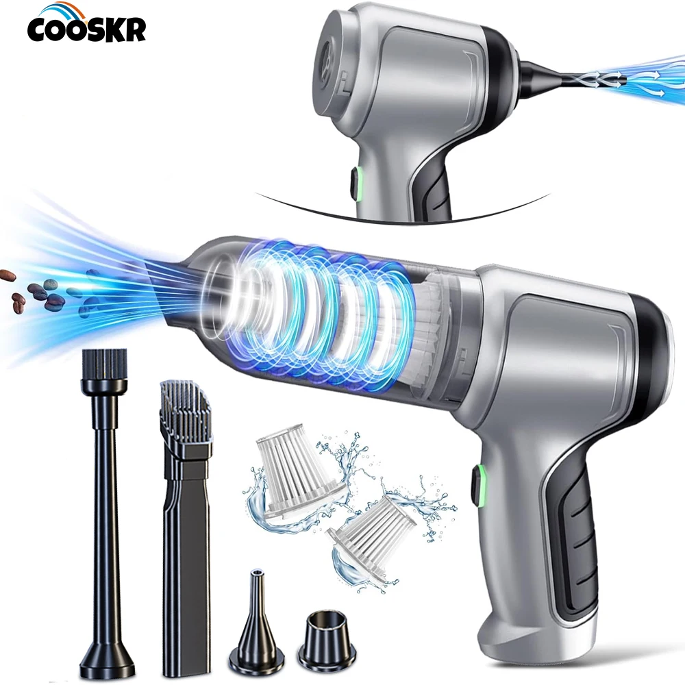 Car Vacuum Cleaner 95000PA Strong Suction Handheld Wireless Vacuum Cleaner for Car Household Portable Blower
