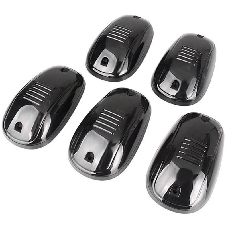 

5Pcs 9LED Cab Roof Marker Lights,Roof Top Lamp Clearance Running Light Replacement for Truck SUV 4X4 White