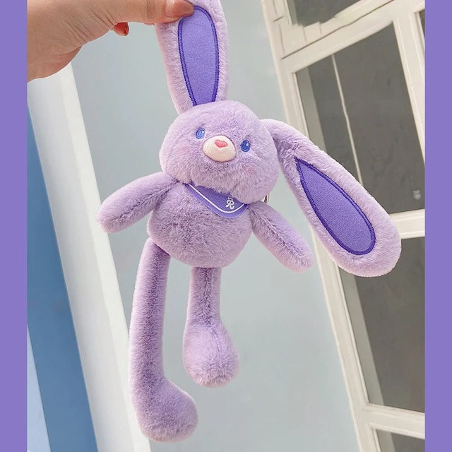 New Plush Doll Toy Bunny Furry Stuffed Dolls Children's Birthday Halloween  Christmas Gifts - AliExpress