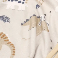 HappyFlute New Cute Print Two-Way Zipper Design Super Soft Bamboo Cotton Fabric Sleeveless Baby Summer Anti-kick Sleeping Bag 2