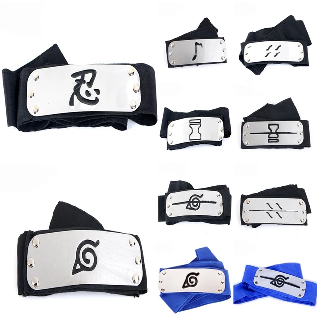 BANDEAU NARUTO - Vue d'ensemble du bandeau avec le symbole de Konoha