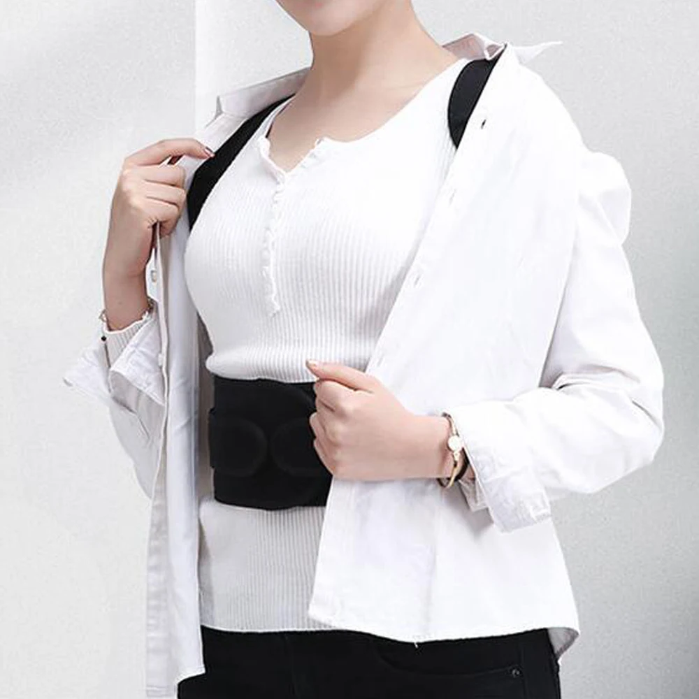 Medical Alloy Bar Posture Corrector Neoprene Back Corset Brace Straightener Shoulder Back Pain Belt Spine Support Belt Men Women 4