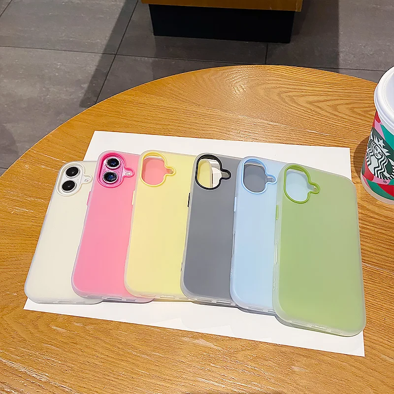 Sleek Matte Skinfeel 2-in-1 Bumper Shockproof Phone Case