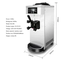 2024new Automatic Ice Cream Making Machine Cream Sundae Machine Small Household Popsicle Machine 2